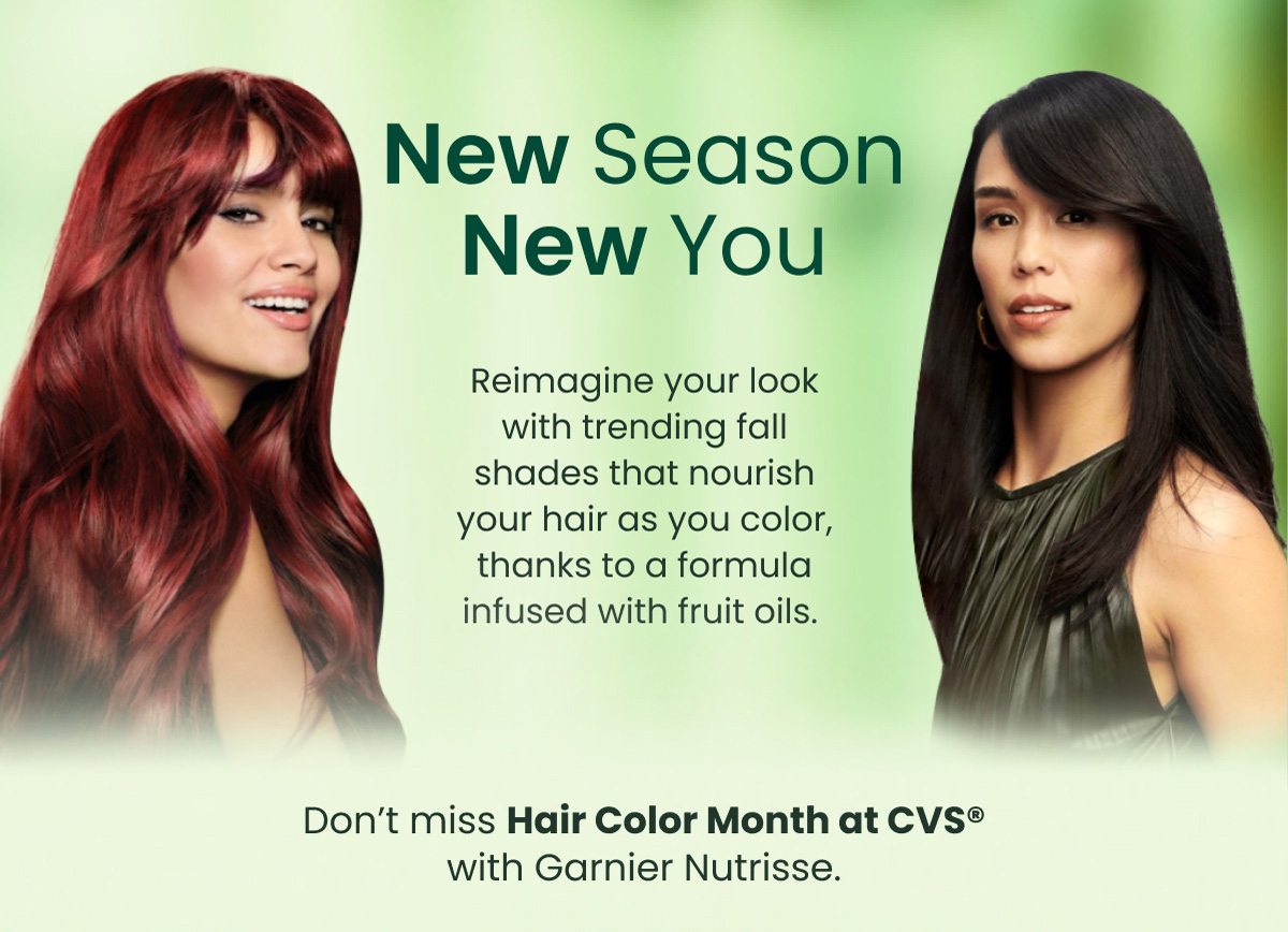 New Season, New You with Garnier Nutrisse Hair Color