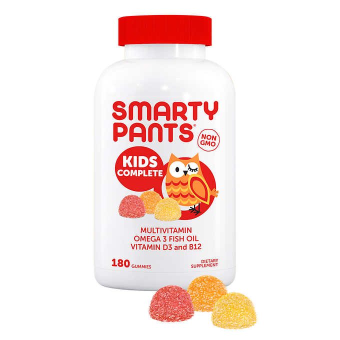 SmartyPants Kids Formula Multivitamin, 180 Gummies