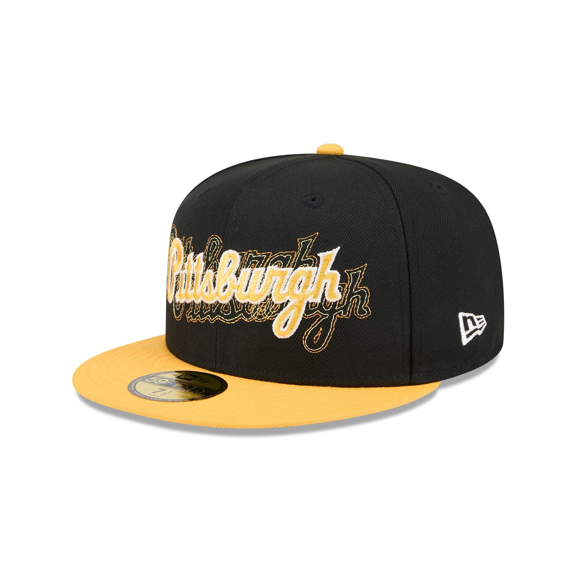 Image of Pittsburgh Pirates Shadow Stitch 59FIFTY Fitted