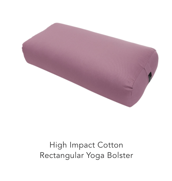 Everyday Yoga High Impact Cotton Rectangular Yoga Bolster