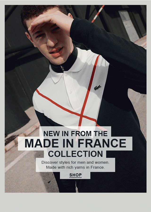 lacoste made in france collection