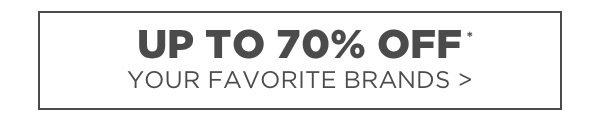 Up to 70% off Brand Sale