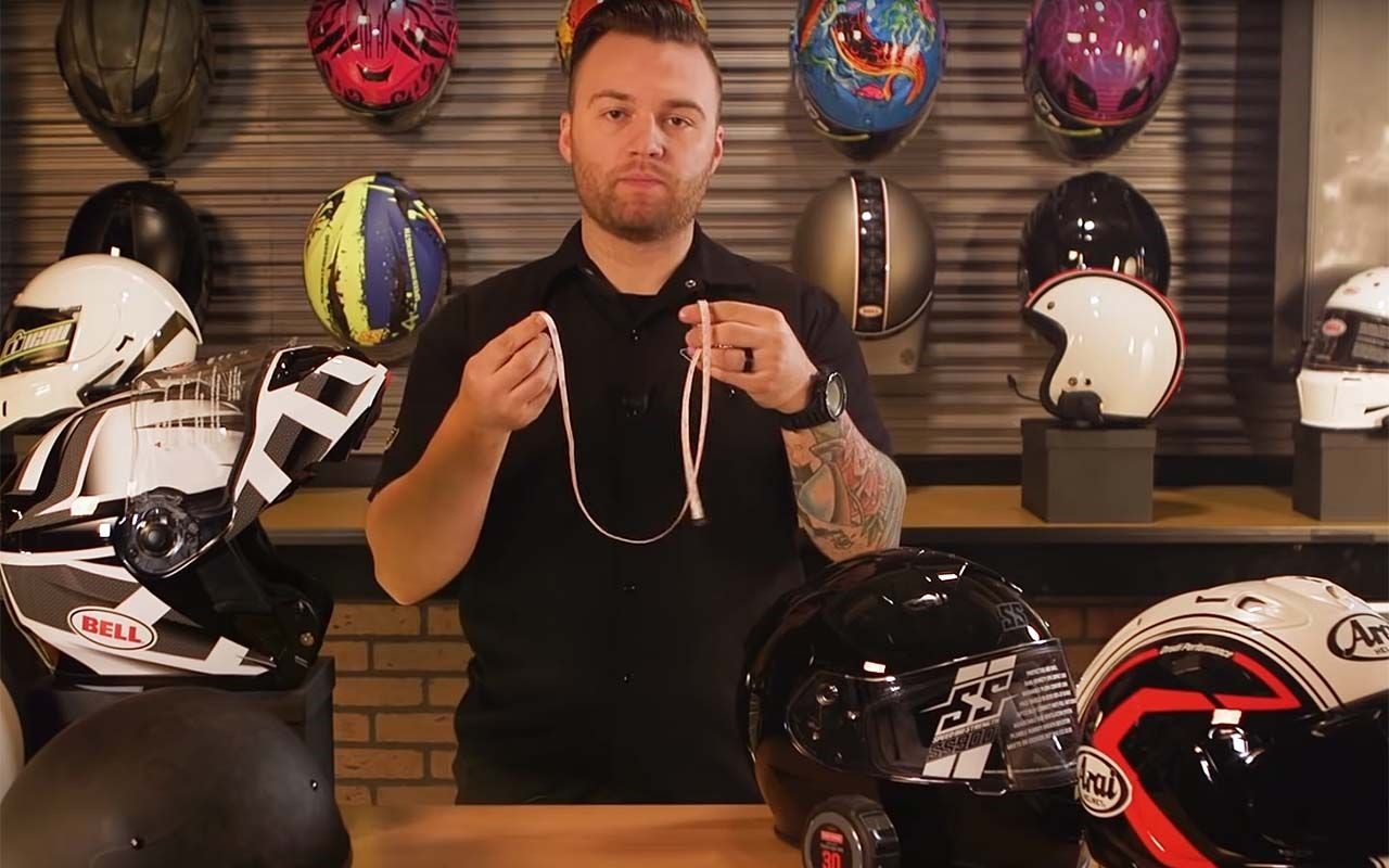 How to measure for a motorcycle helmet