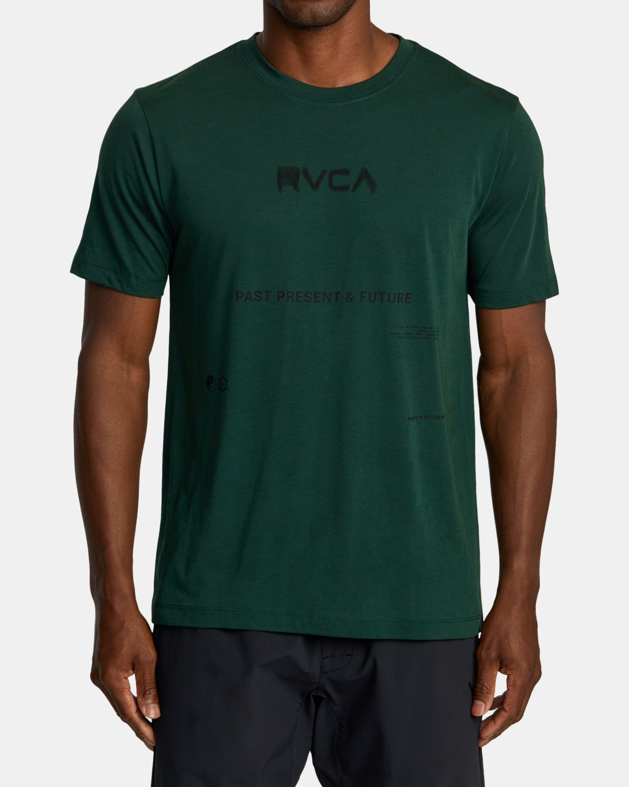 Image of Radial Graph Sport Tech Tee - Forest