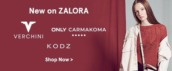 New On ZALORA: Verchini, Only Carmakoma, Kods