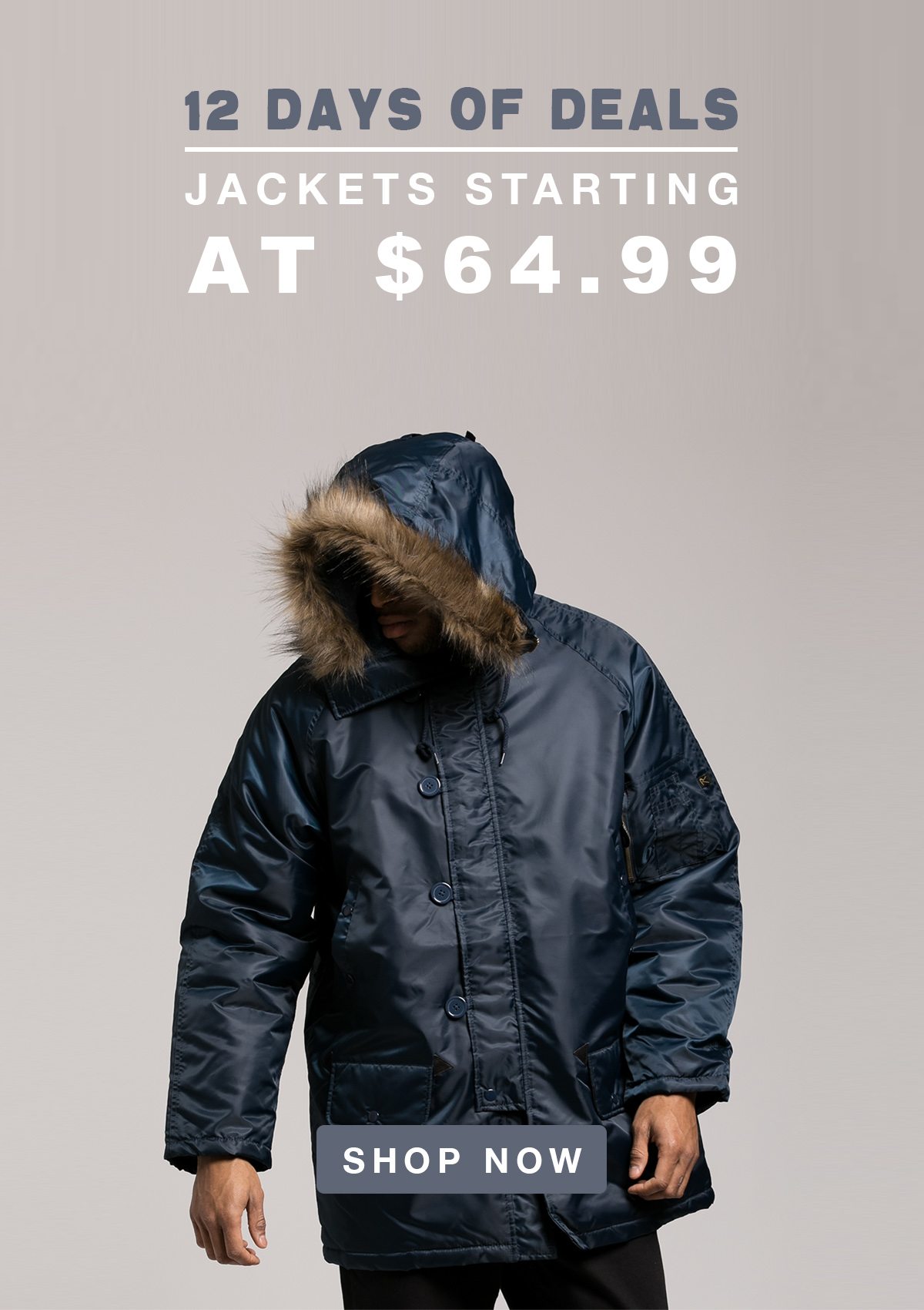 Day 2 of Deals - Jackets Starting at 64.99