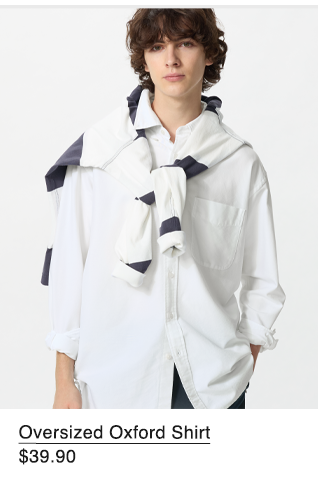 PDP7 - MEN OVERSIZED OXFORD SHIRT