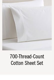 700-Thread-Count Cotton Sheet Set