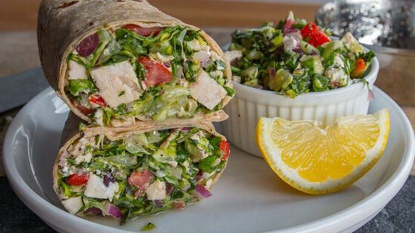 3 Healthy Chopped Salad Wraps! Thumbnail