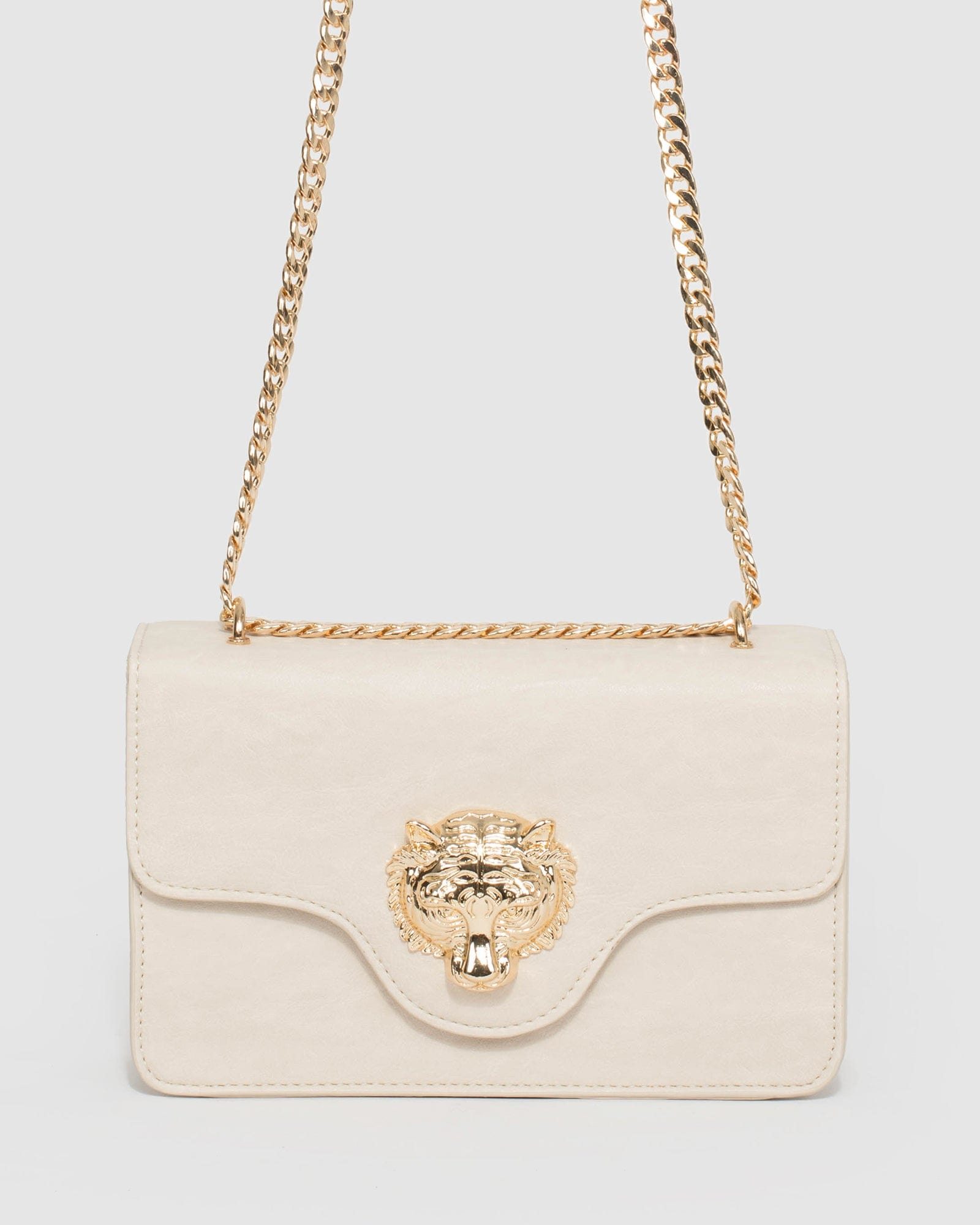 Image of Ivory Willow Tiger Face Crossbody