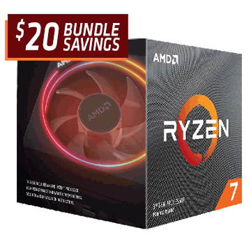 AMD Ryzen 7 3700X 3.6GHz 8 Core AM4 Boxed Processor with Wraith Prism Cooler