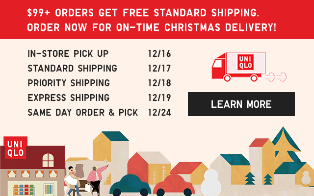 BANNER 2 - $99+ ORDERS GET FREE STANDARD SHIPPING, ORDER NOW FOR ON-TIME CHRISTMAS DELIVERY! LEARN MORE.