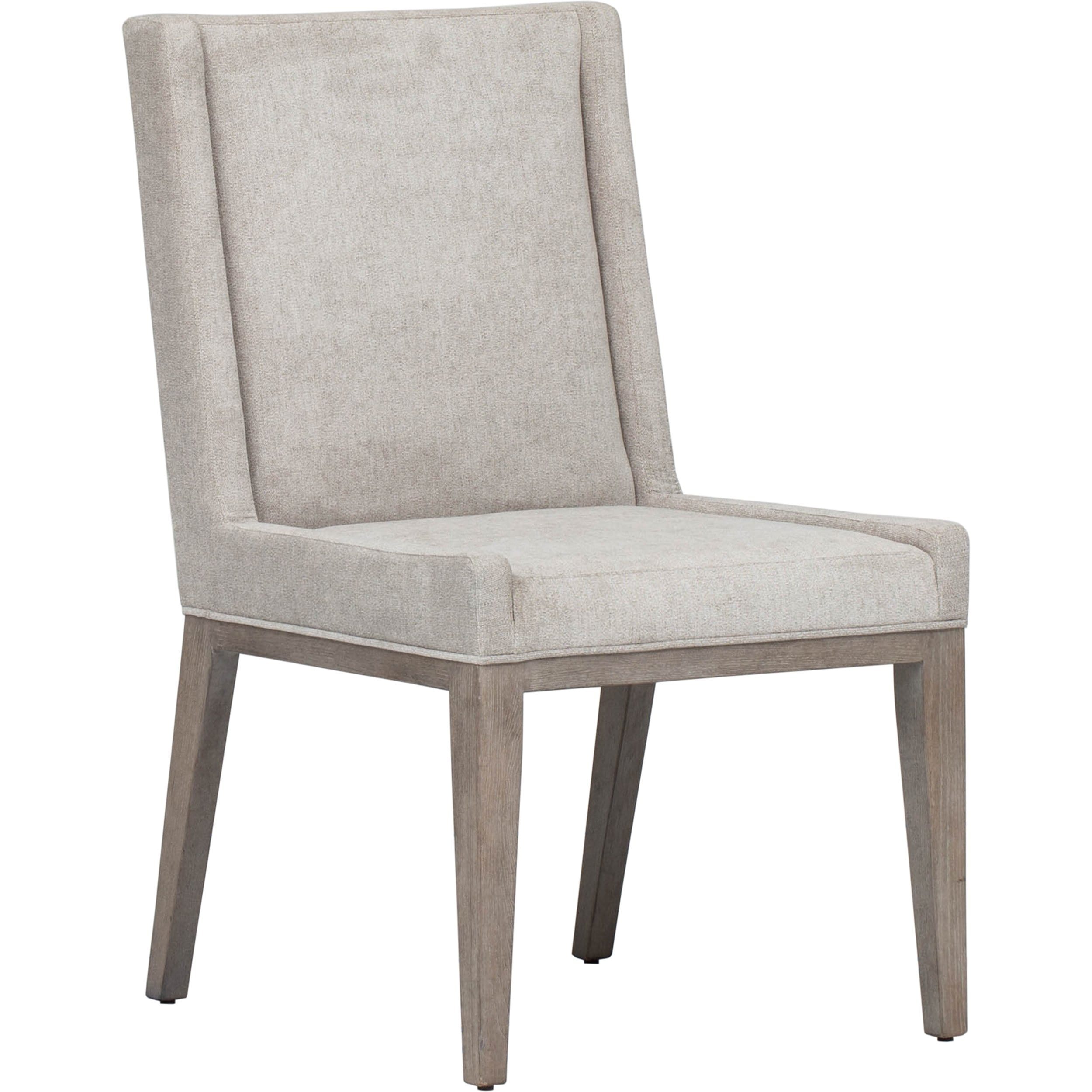 Linea Upholstered Side Chair, Greige