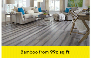 Bamboo from 99¢ sq ft