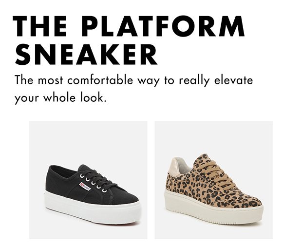 THE PLATFORM SNEAKER