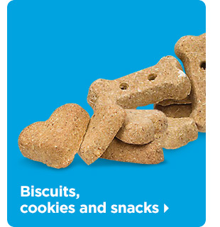 Biscuits, cookies and snacks
