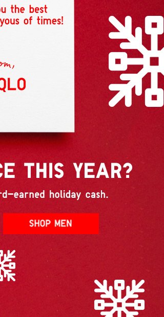 Season's Greetings - SHOP MEN