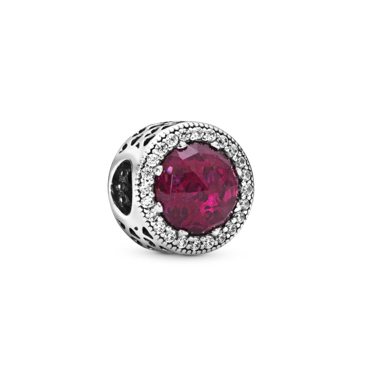 Sparkling Cerise Pink Charm