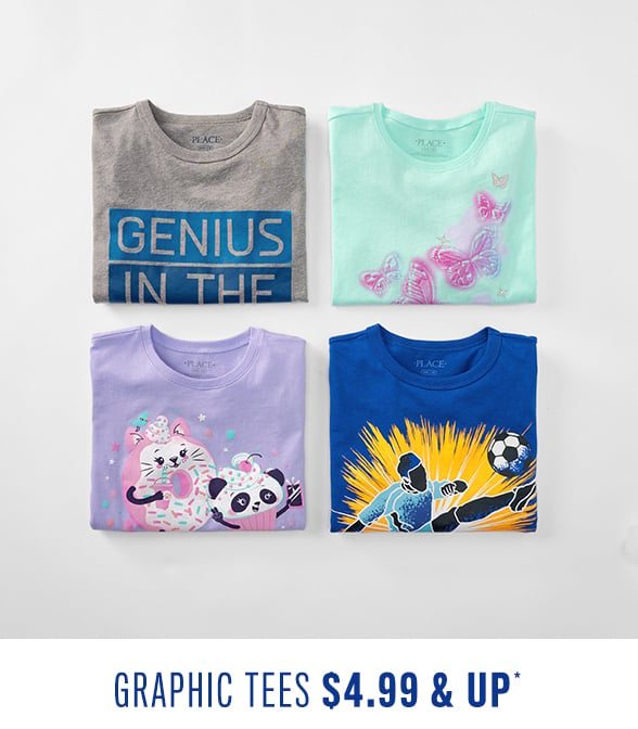 $4.99 & up Graphic Tees