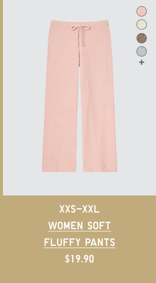 WOMEN SOFT FLUFFY PANTS