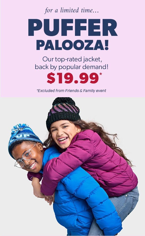 $19.99 Puffer Jackets