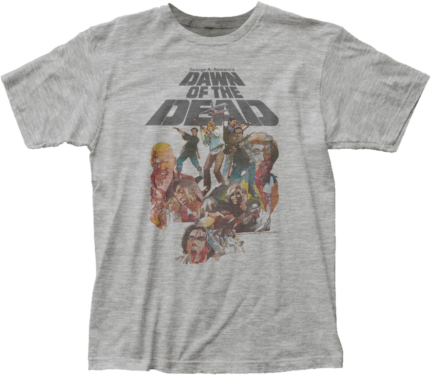 Watercolor Dawn of the Dead T-Shirt