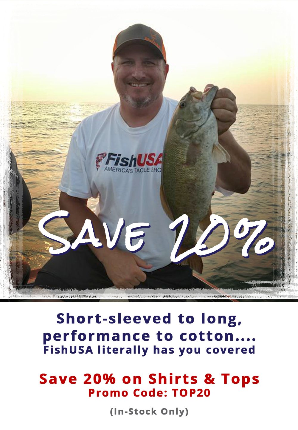 Save 20% on your Shirt or Top purchase!