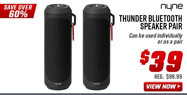 nyne thunder bluetooth speaker