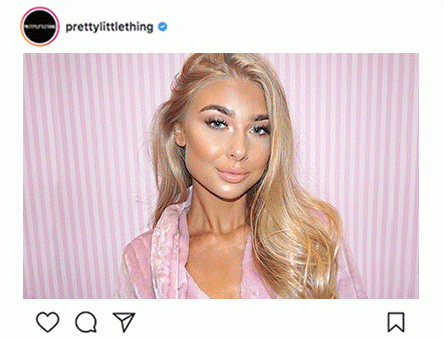 Follow us on insta @PrettyLittleThing