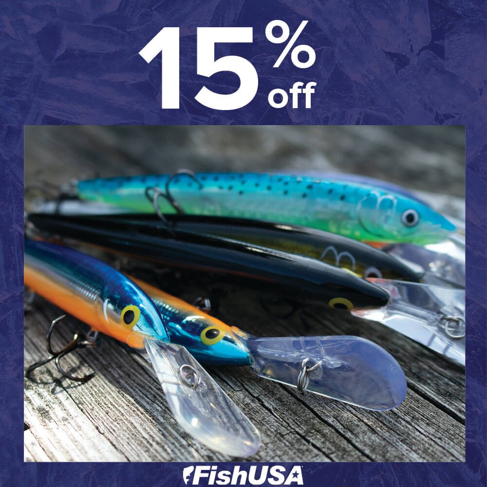 15% off Lures
