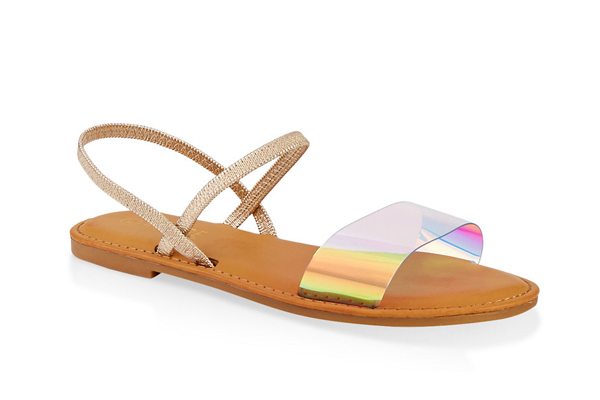 One Band Slingback Sandals