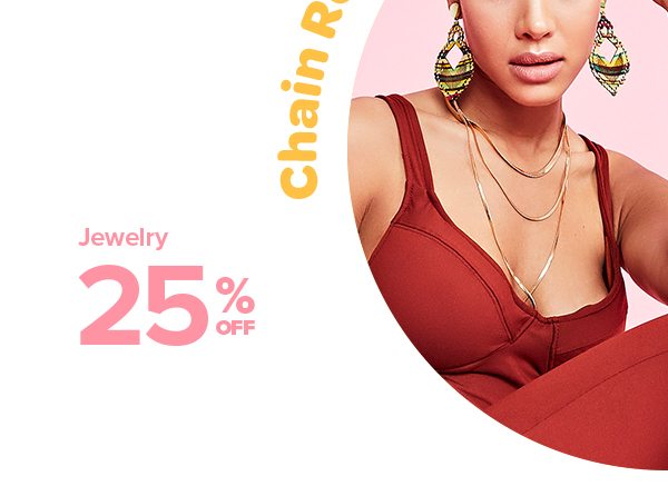 Shop Jewelry 25% Off