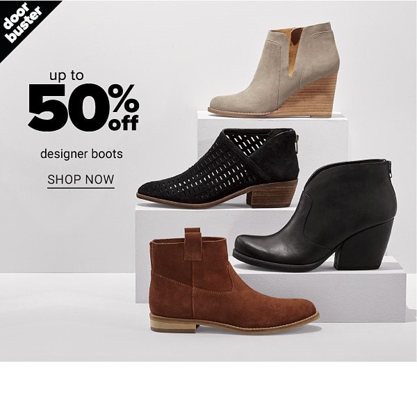 Up to 50% Off Designer Boots - Shop Now