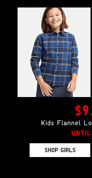 $9.90 KIDS FLANNEL LONG-SLEEVE SHIRT - SHOP WOMEN