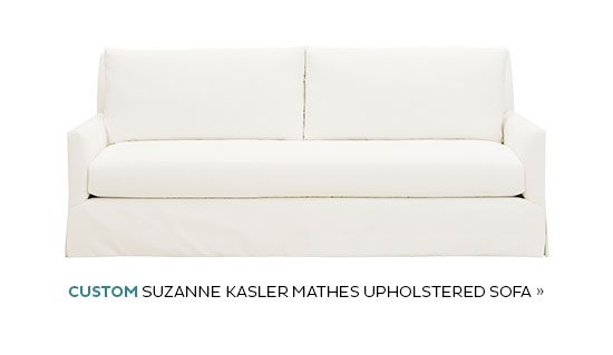 Suzanne Kasler Mathes Upholstered Sofa