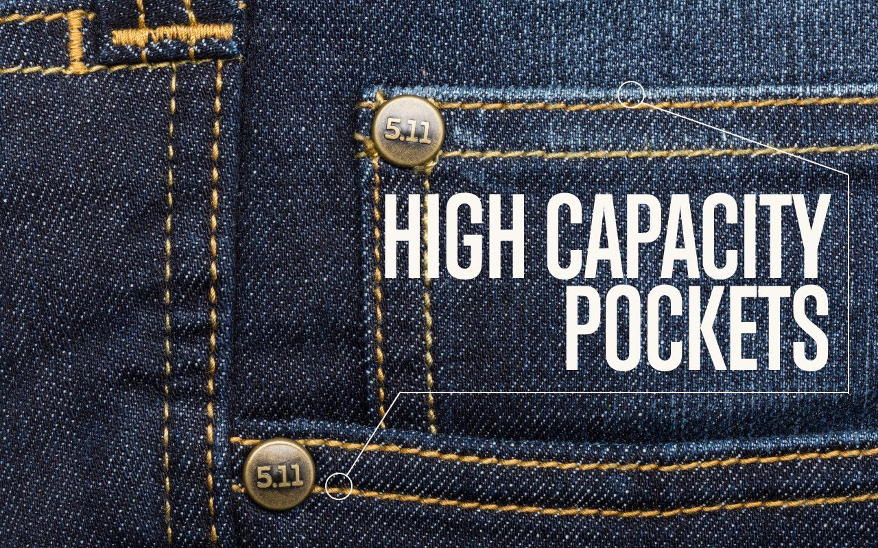 High Capacity Pockets