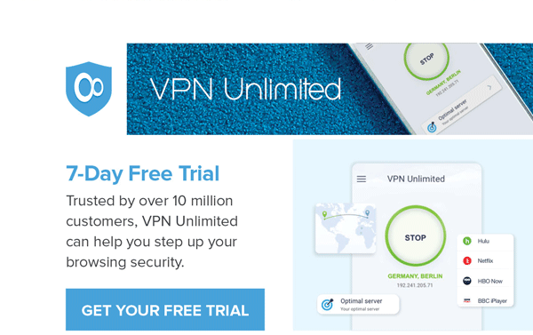 VPN unlimited | shop now