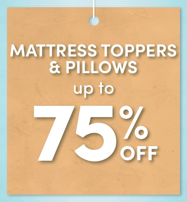 Mattress Toppers & Pillows