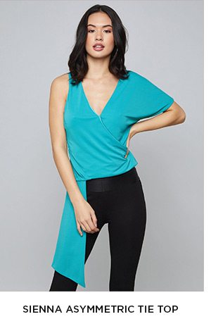 SIENNA ASYMMETRIC TIE TOP