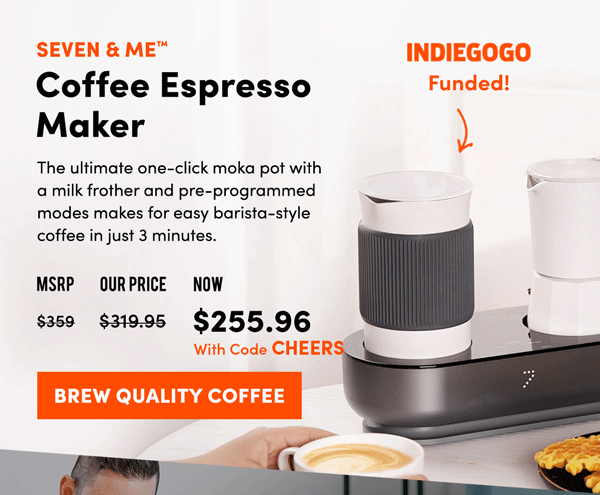 Seven & Me Coffee Espresso Maker | Brew Quality Coffee