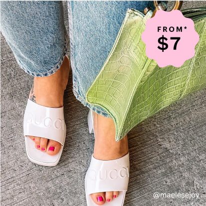 SHOP SANDALS | FROM* $7