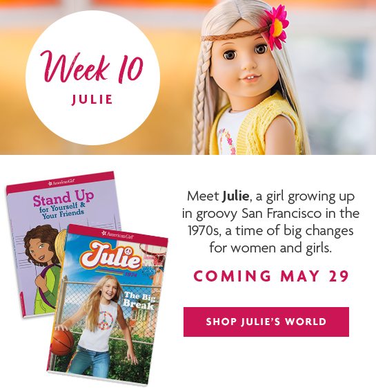 Week 10 JULIE - SHOP JULIE’S WORLD