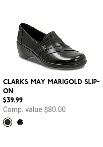 CLARKS MAY MARIGOLD SLIP-ON $39.99