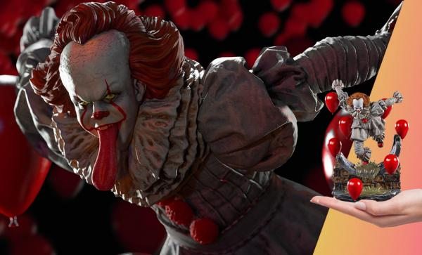 Pennywise Deluxe 1:10 Statue by Iron Studios