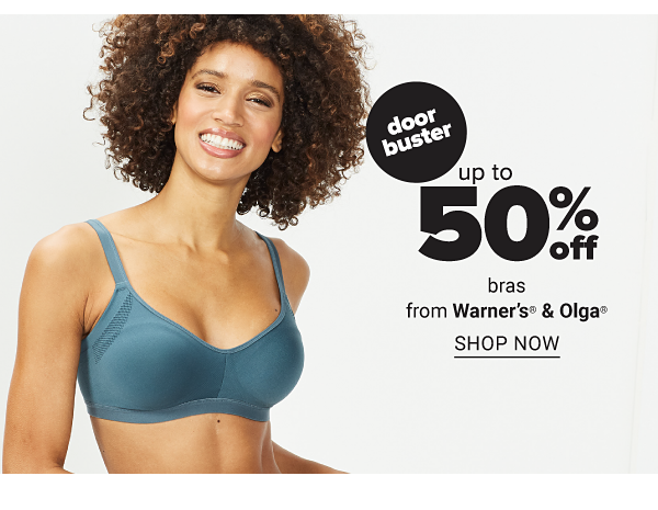 Up to 50% off Bras from Warners & Olga - Shop Now