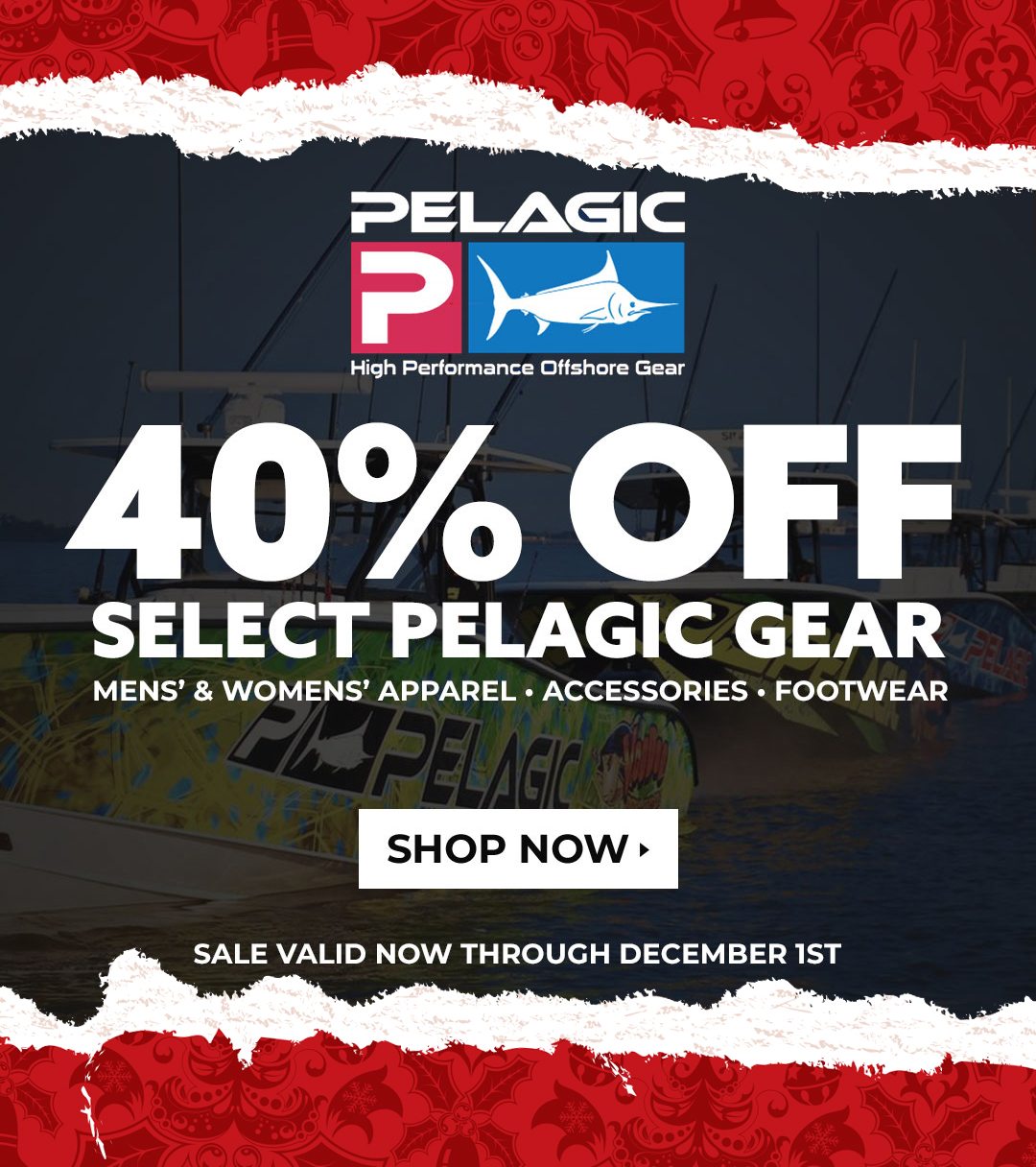 40% OFF Select Pelagic Gear