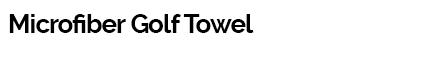 Microfiber Golf Towel