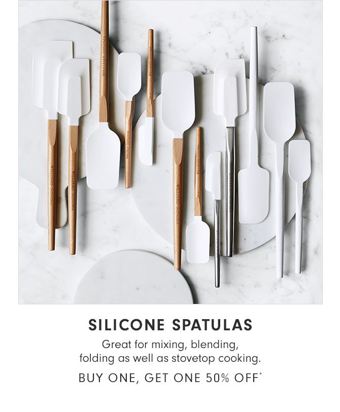 SILICONE SPATULAS - BUY ONE, GET ONE 50% OFF*