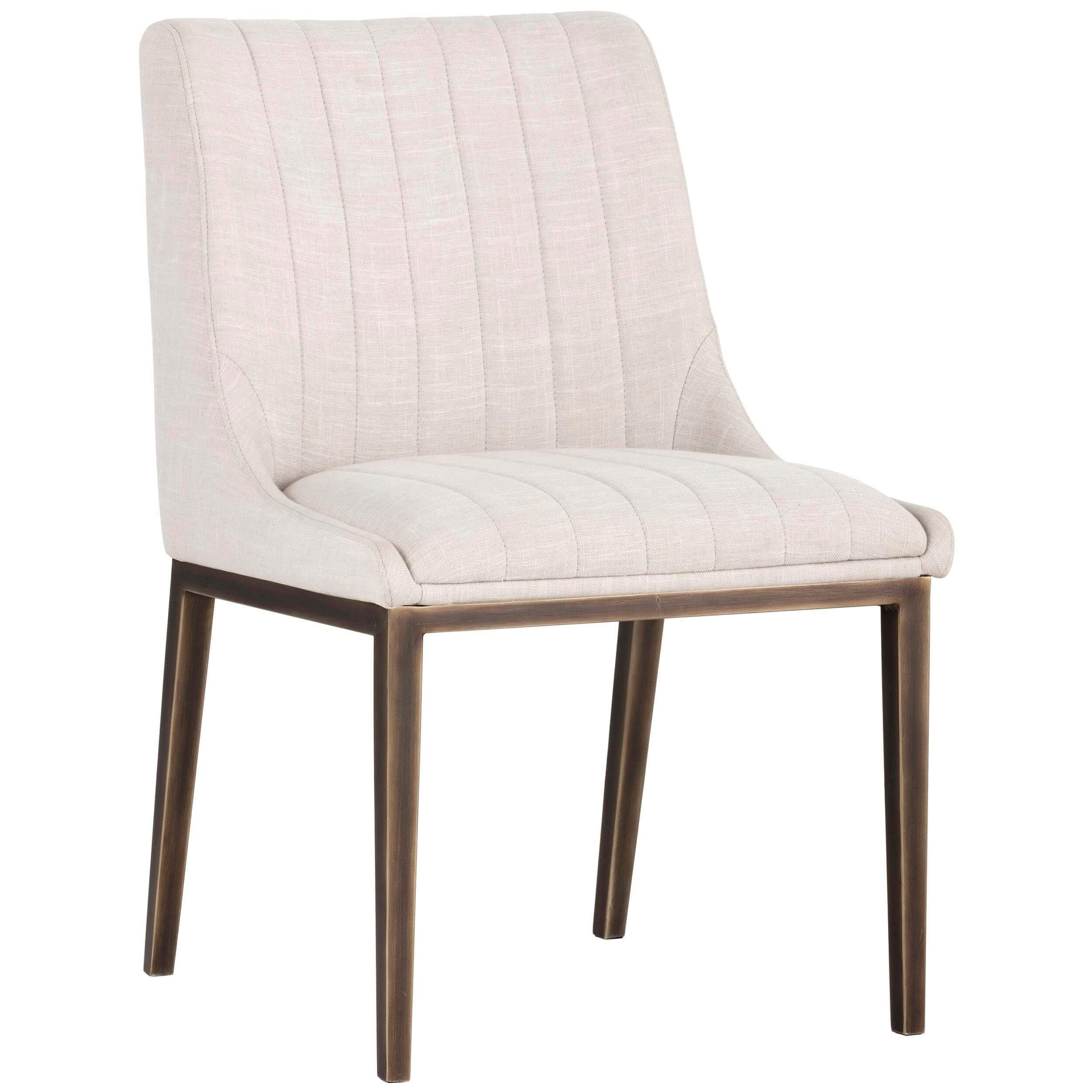 Image of Halden Dining Chair, Beige, Set of 2