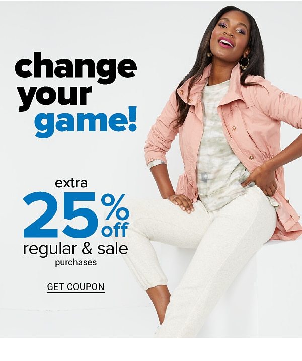 Extra 25% off Regular & Sale Purchases - Get Coupon